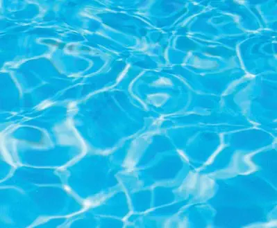 Crystal blue pool color for Leisure Pools fiberglass swimming pools